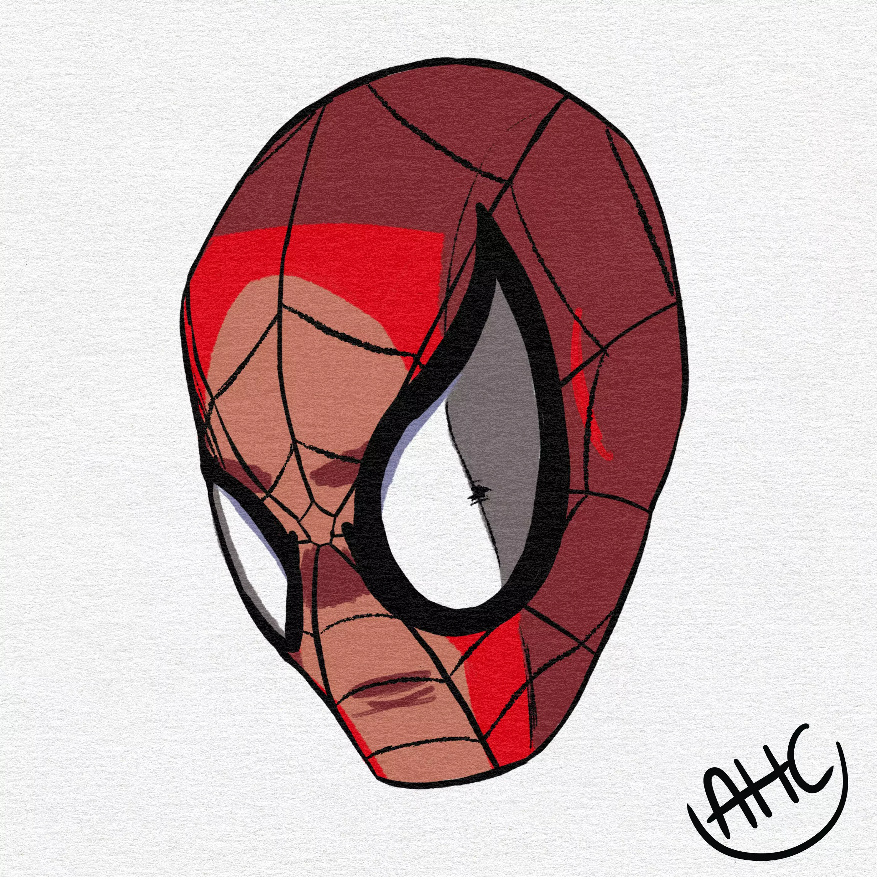 A quick Spidey doodle for testing purposes