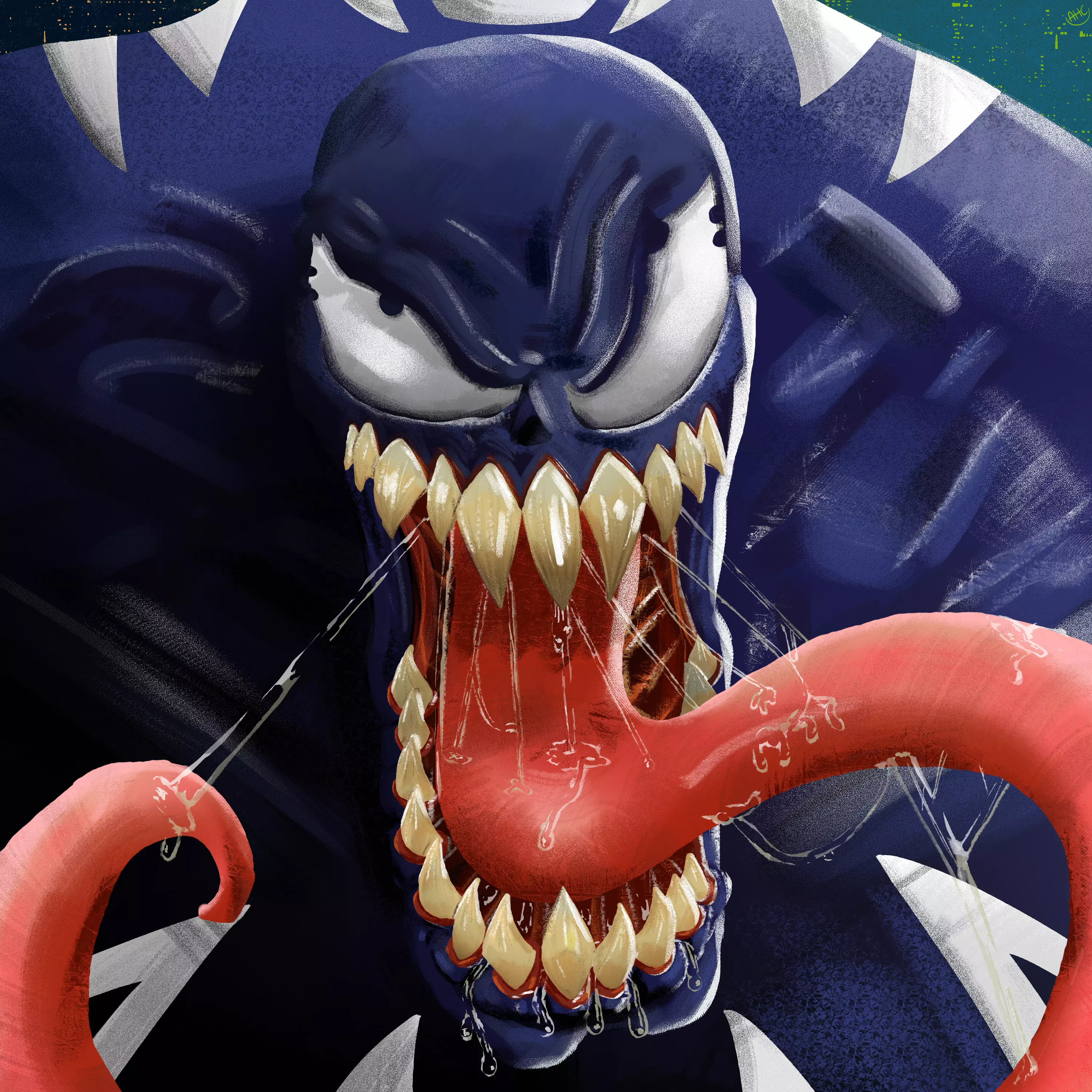 Venom drooling