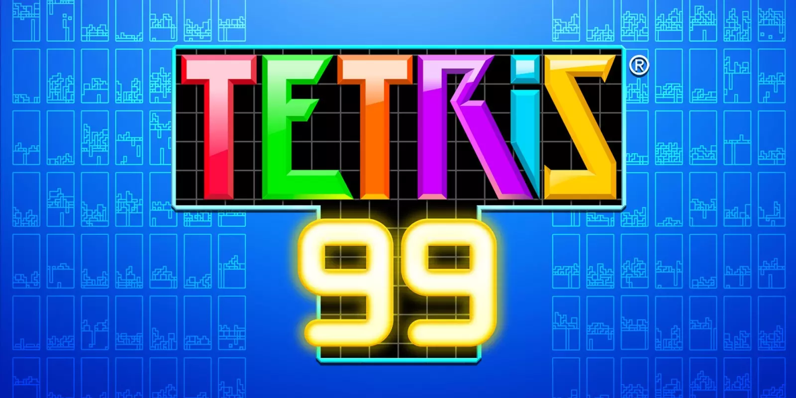 The Tetris 99 logo